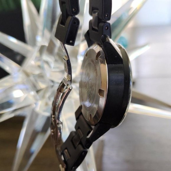 {SOLD} Authentic Movado Bold All Black Chronograph Watch Women's 40mm - Picture 6 of 8